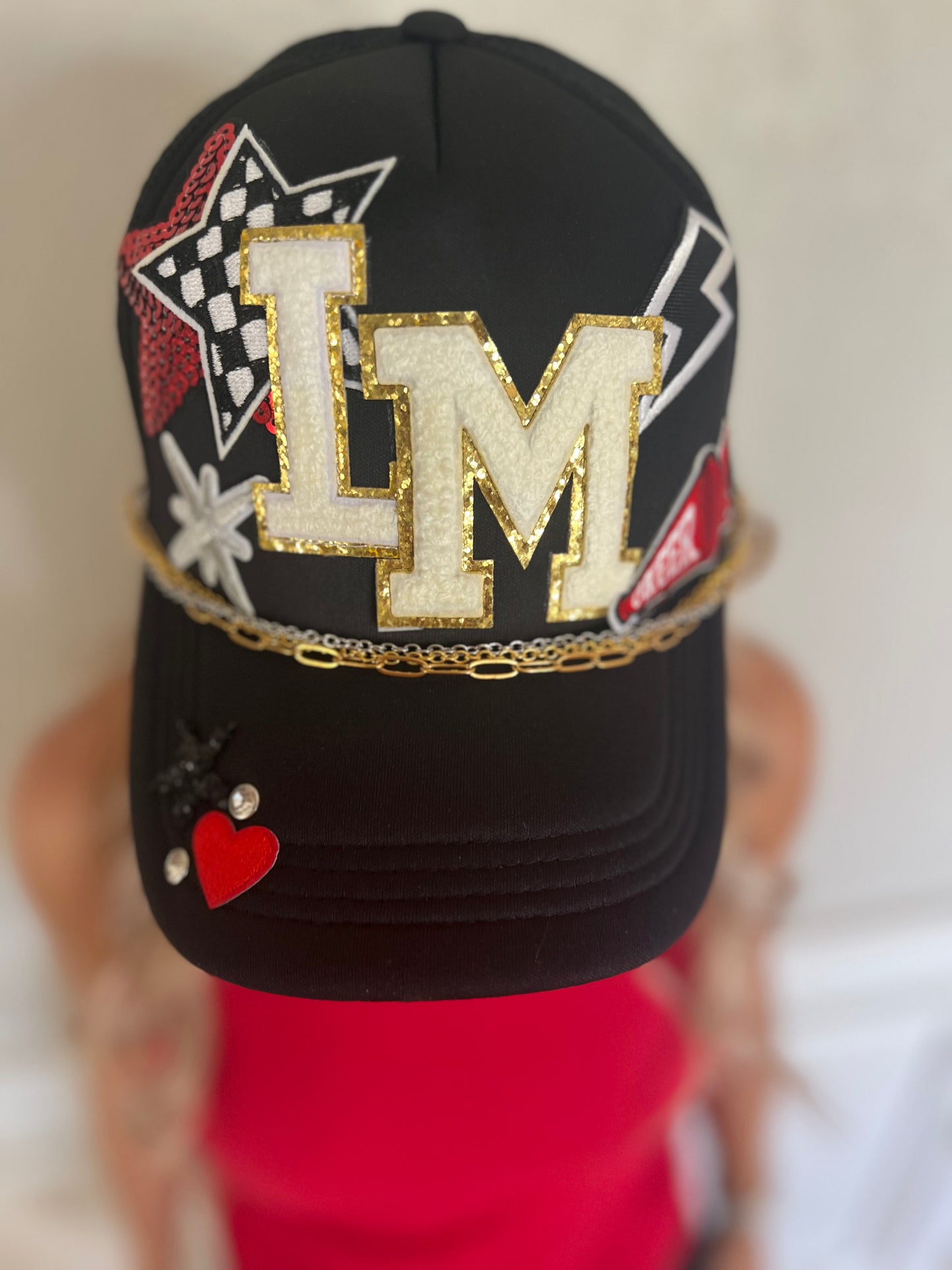 Lake Mary Cheer Mom Custom Trucker Hat